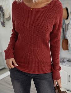 Hollow out sweater